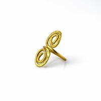 GOLD ALUMINUM RING 2 GOLD ALUMINUM RING 2
