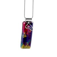 Sterling Silver Resin Pendant Sterling Silver Resin Pendant