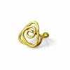 GOLD ALUMINUM RING 4 GOLD ALUMINUM RING 4