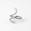 SILVER ALUMINUM RING 4 SILVER ALUMINUM RING 4