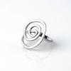 SILVER ALUMINUM RING 5 SILVER ALUMINUM RING 5